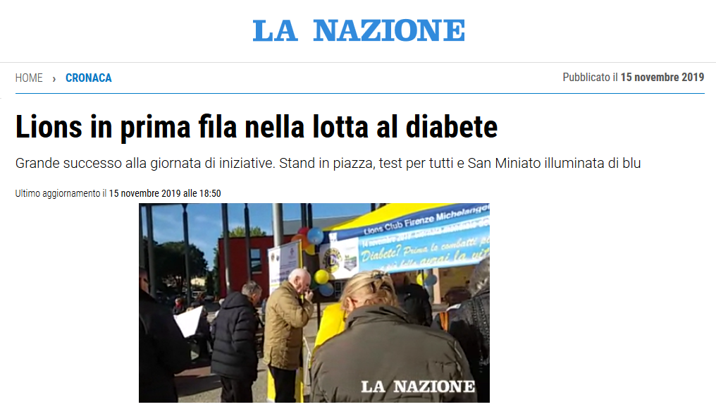 La Nazione Diabete