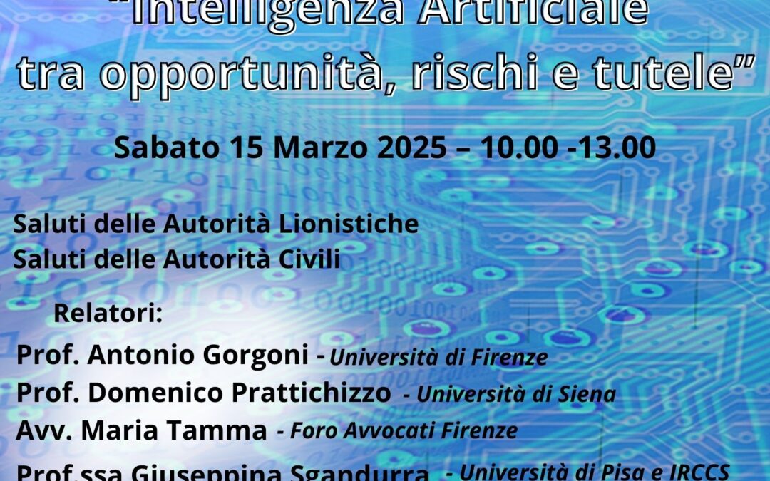 Intelligenza Artificiale tra opportunità, rischi e tutele